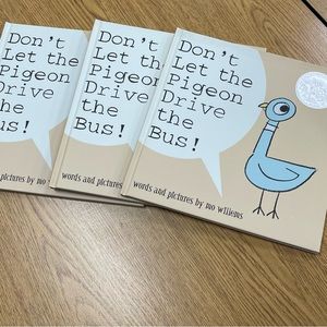 Don’t Let The Pigeon Drive the Bus! New Hardcover Books